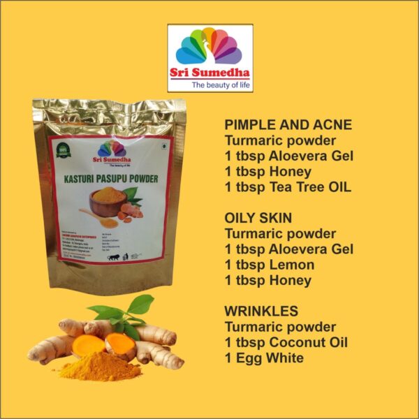 Kasturi Manjal Haldi Powder - Image 3