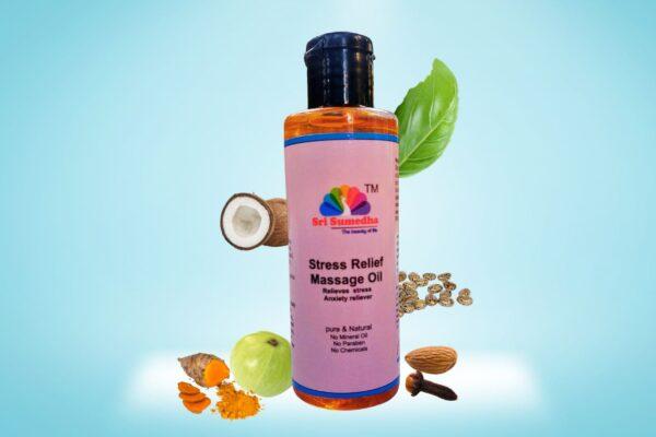 Stress Relief Massage Oil